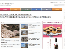 Tablet Screenshot of fuefuki-syunkan.net